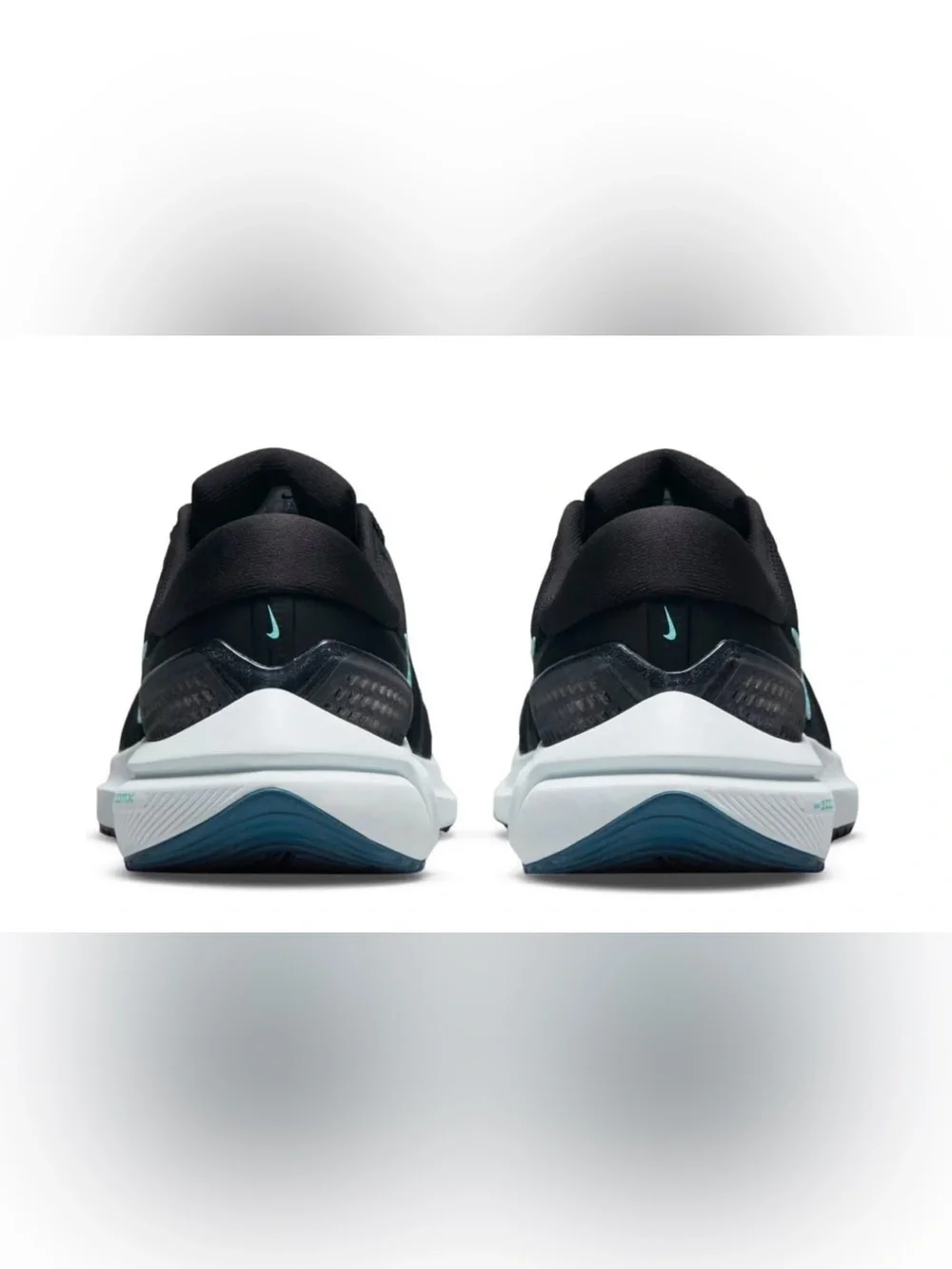 Nike Zoom Vomero 16 black ghost aqua running walking everyday sneakers 6.5